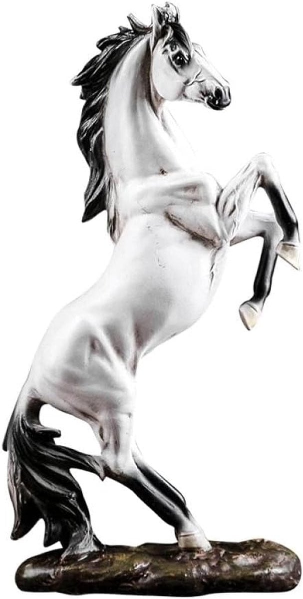 Modern Paard Standbeeld van Hars voor Woondecoratie