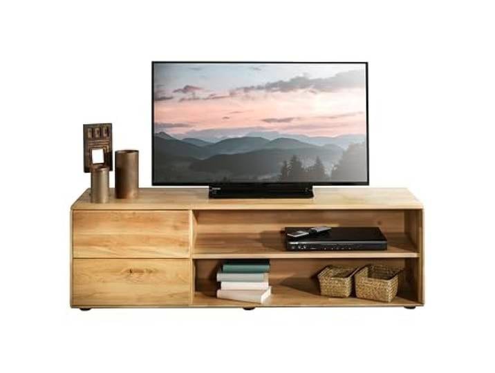 Woodroom TV-Lowboard Numbi Wildeiche massiv geölt