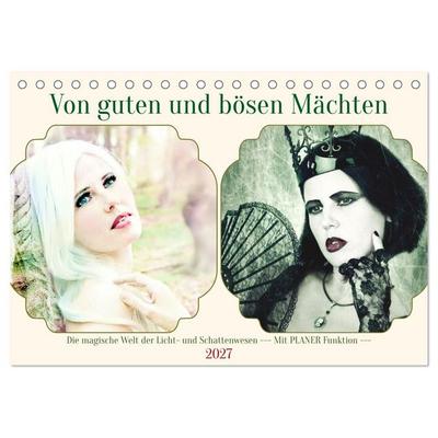 Von guten und bösen Mächten (Tischkalender 2027 DIN A5 quer), CALVENDO Monatskalender