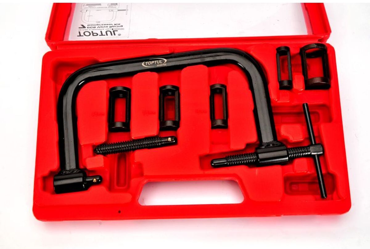 Ventilfederspanner-Set TOPTUL