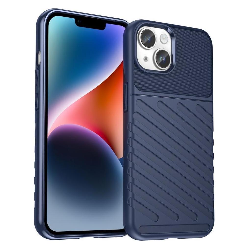Hurtel Thunder Case iPhone 14 blaue gepanzerte Hülle (Apple iPhone 14) (1404978613)
