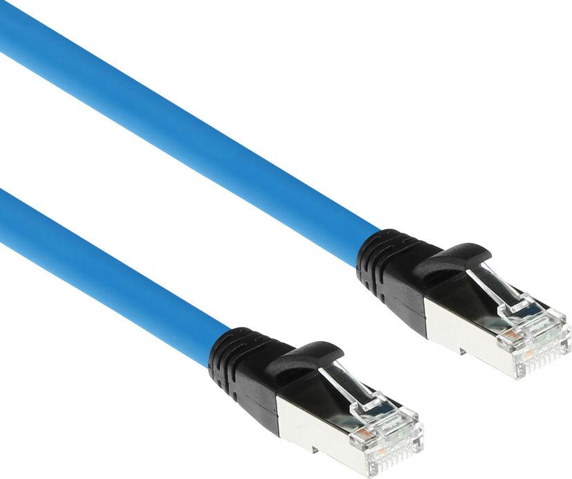 ACT Industrial 30,00 Meter Profinet Kabel RJ45 Stecker auf RJ45 Stecker, Superflex CAT6A SF/UTP TPE Kabel, geschirmt (SC4828)