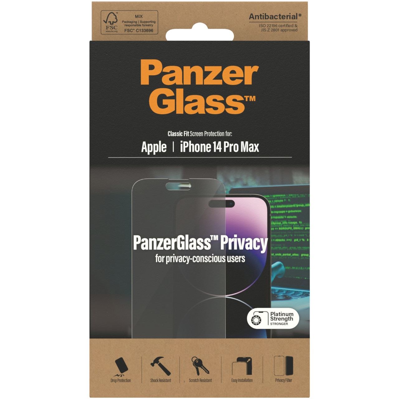 PanzerGlass iPhone 14 6.7 Pro Max Privacy AB