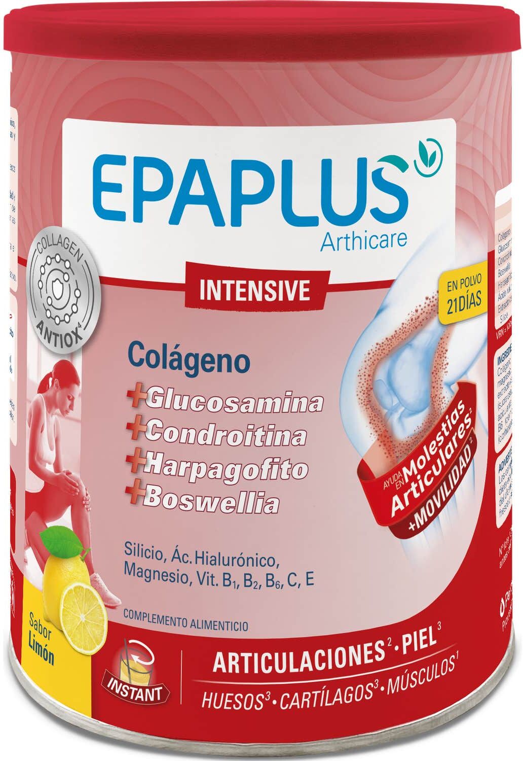 Epaplus Arthicare Intensive Colágeno Limón 288g