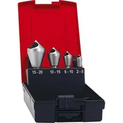 FORMAT Entgratsenker Set 2-20mm 90Grad Querloch HSS