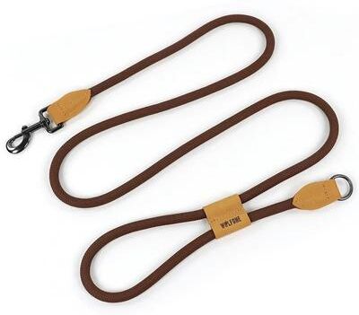 Inspired Finds FreedomStride Hands Free Dog Leash For Running & Walking gat Chocolate