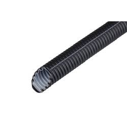 Fränkische Rohrwerke 25510040 FFKuS-EM-F-LS0H 40sw Wellrohr Schwarz 29.8 mm 25 m