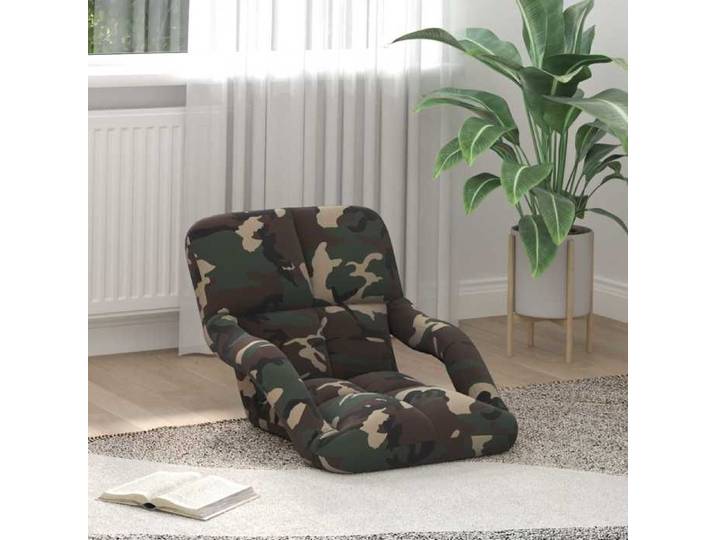 Moderne Chaise de sol pratique - réglable - avec accoudoir - 58x62x58 cm - Chaise intérieure simple @FR 6100