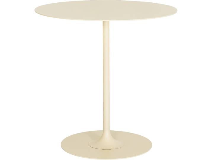 Beistelltisch Tia beige Stahl B 45 H 45 cm