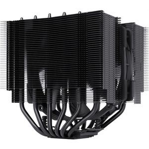 Noctua CPU-Kühler NH-D15S chromax.black, PWM, Luftkühler, für Intel & AMD, schwarz