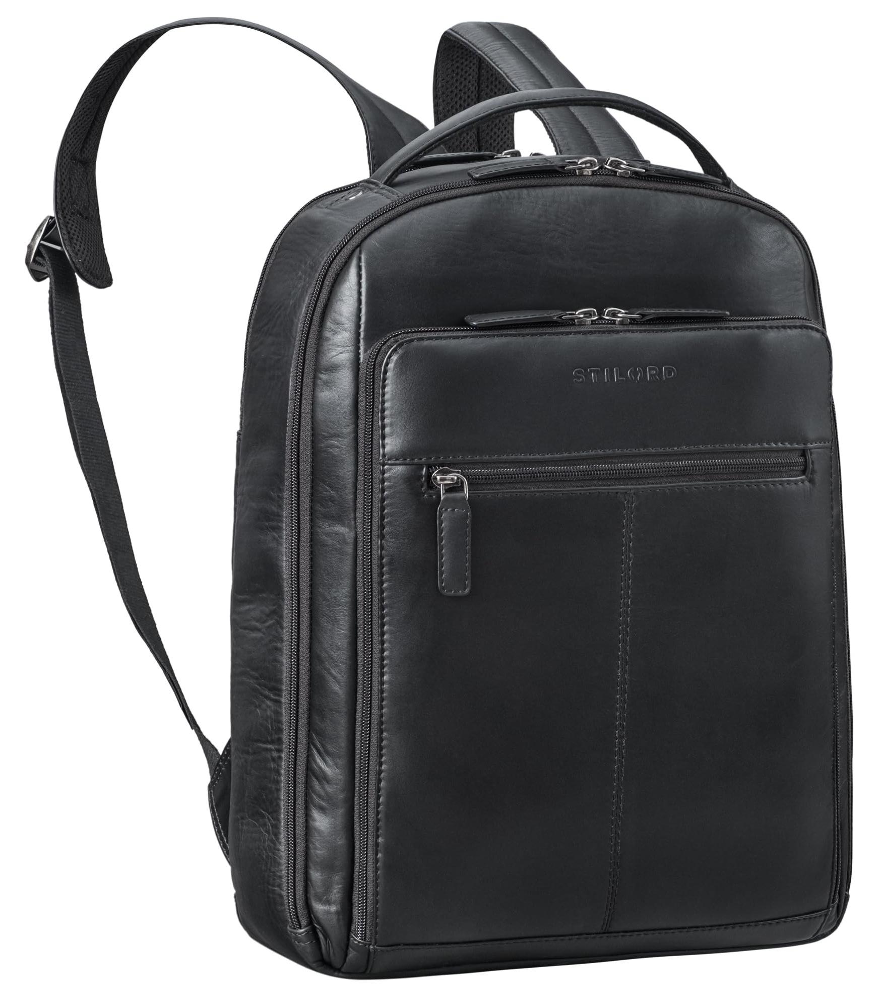 Elegante Leder Rucksack für 15 Zoll Laptop