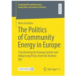 The Politics of Community Energy in Europe, Fachbücher von Boris Gotchev