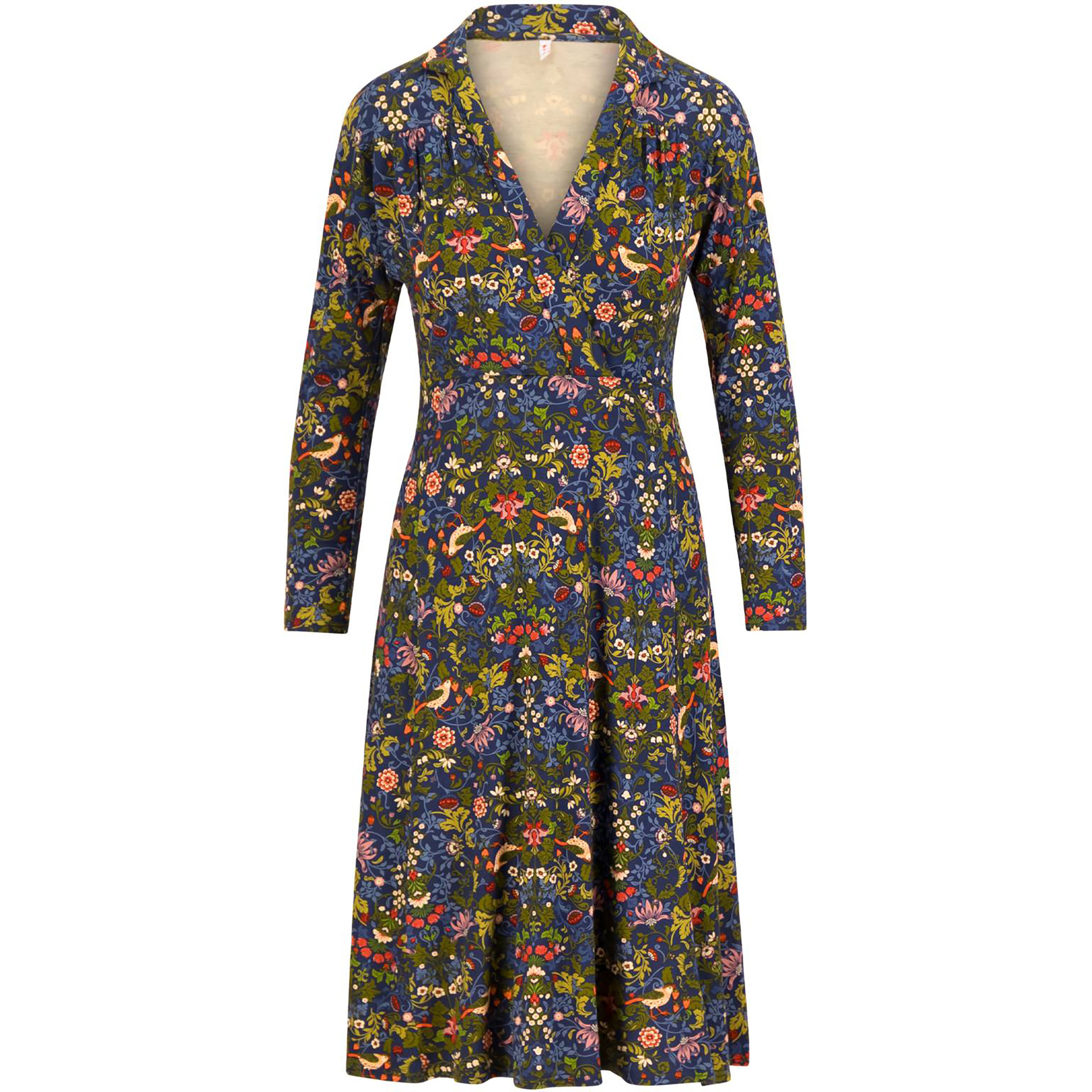 Blutsgeschwister Hédoniste Libre Kleid Damen Kleider grau Größe S Lifestyle Elastisch