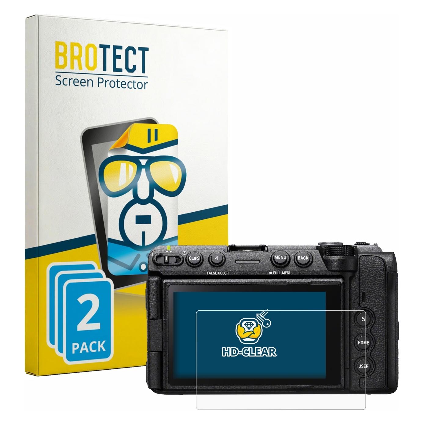 Brotect Schutzfolie für Sony Cinema Line FX5 Displayschutz Displayschutzfolie Folie Klar Transparent (1864328)
