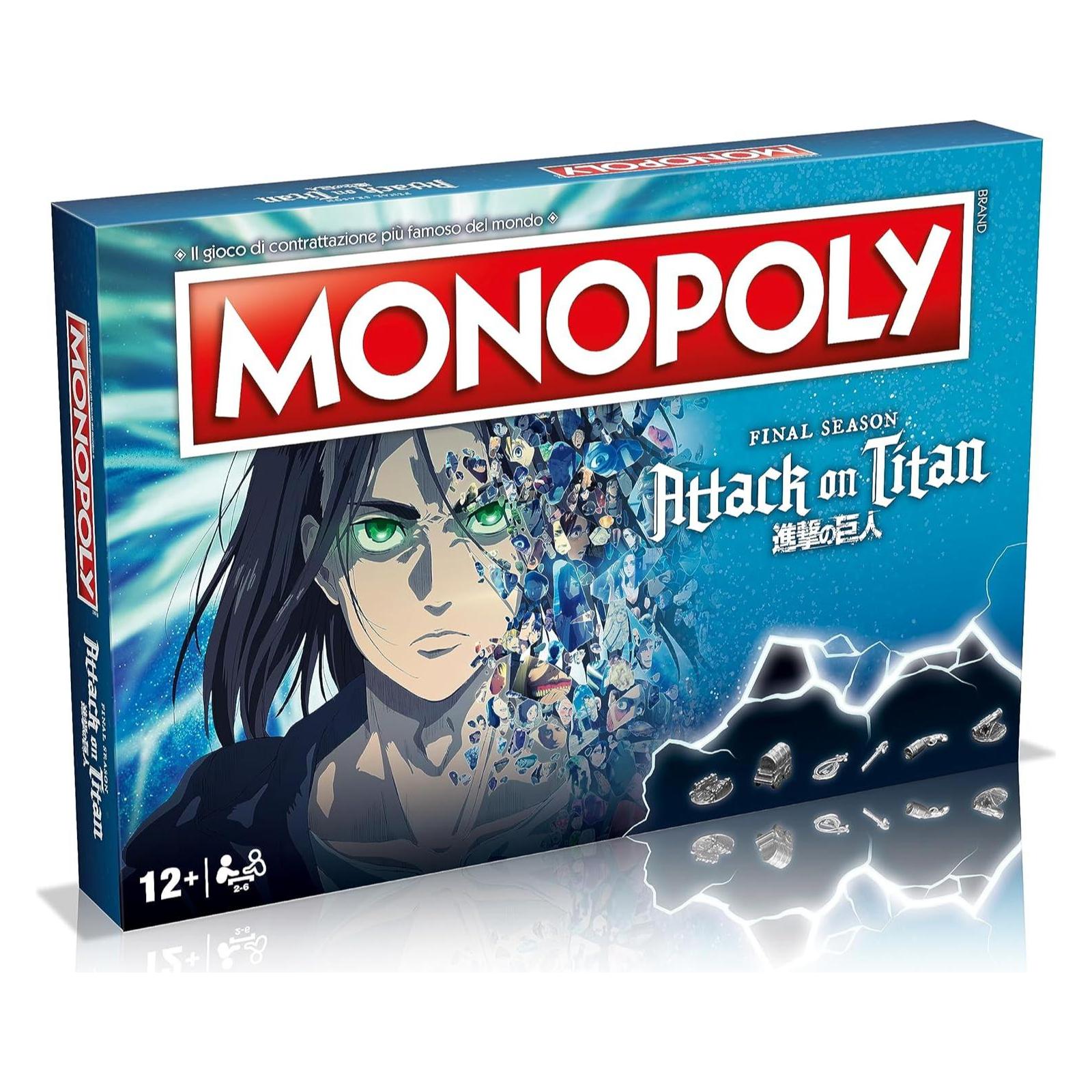 Winning Moves Monopoly Attacco dei Giganti (Italienisch) (49108)
