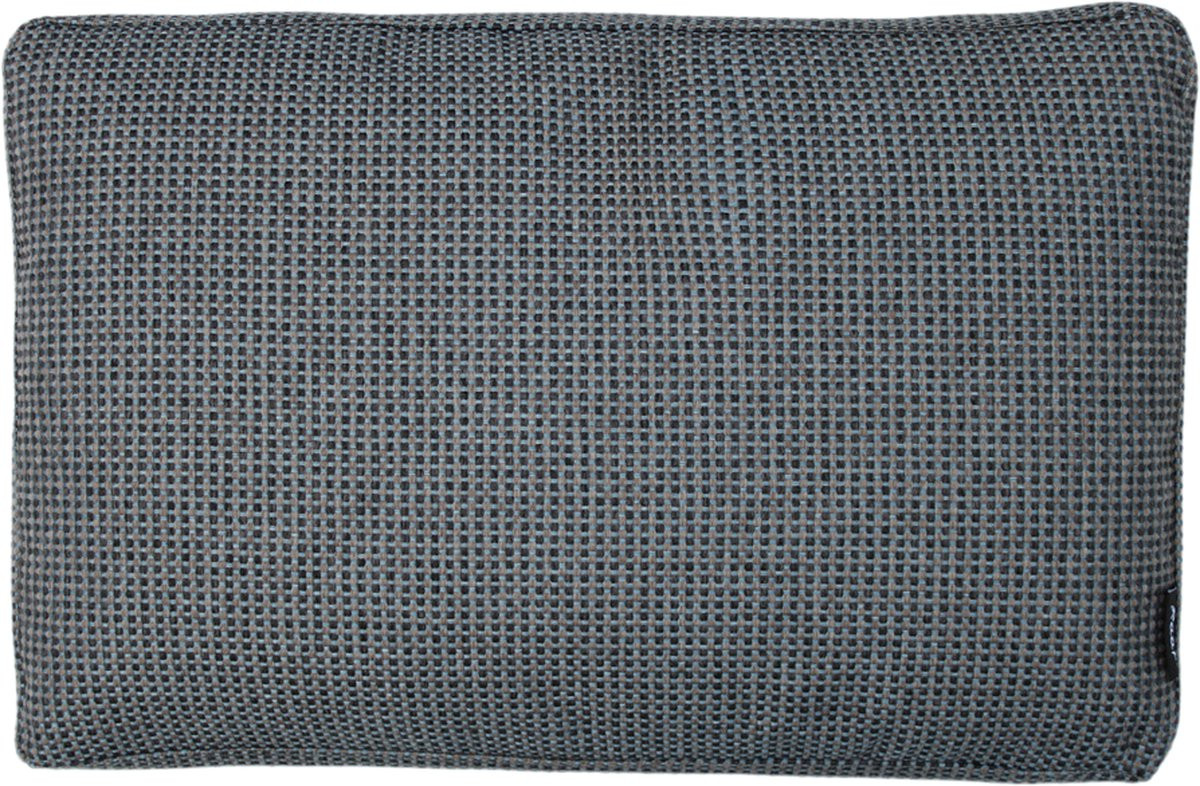 Raaf sierkussenhoes Dolce antraciet-blauw 40x60 cm