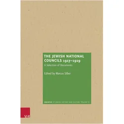 The Jewish National Councils 1917-1919, Fachbücher von Dan Diner, Marcos Silber