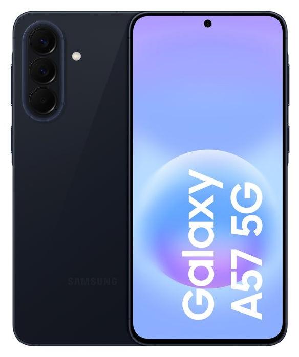 SAMSUNG Galaxy A57 Smartphone, 5G, KI, 128 GB, Blau
