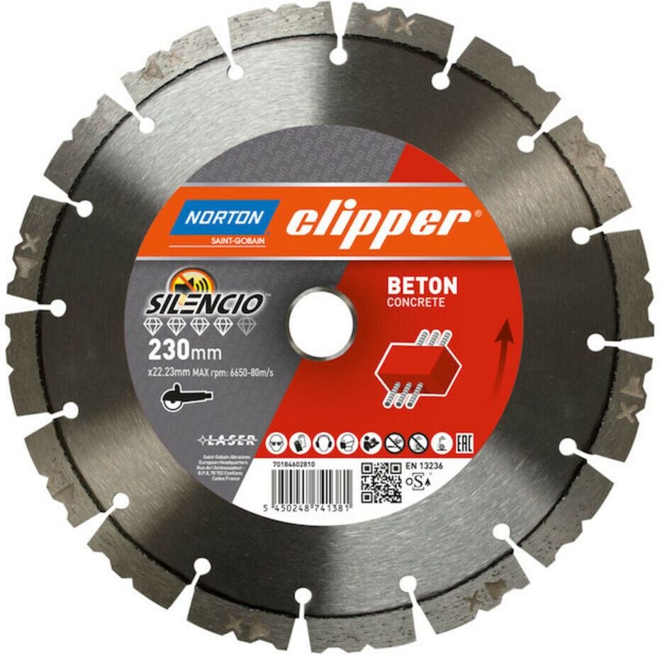 CLIPPER Dia.-Scheibe Pro Beton Silencio 350mm ; Saint-Gobain (70184603274)