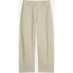 Barrel- Fit Hose Beige 38