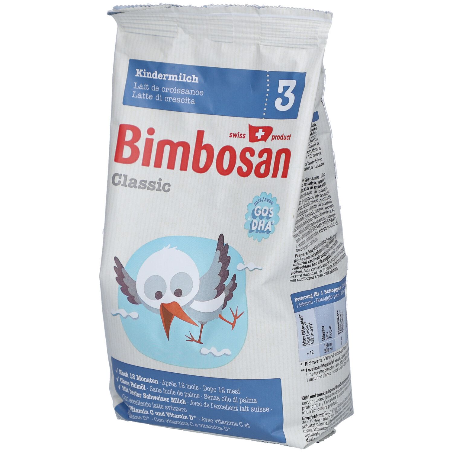 Bimbosan Classic 3 Kinder refill 400 g Pulver
