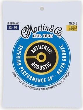 MARTIN Authentic SP 80/20 Bronze Bluegrass