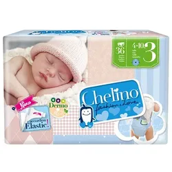 CHELINO 3 Babywindel Tummies 4-10 kg 36 St