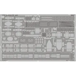 Eduard USS Arizona 1941 1/350 for Hobby Boss