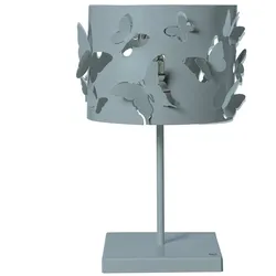 Farfallosa - Tischlampe 20x20x37 cm, Eisen Grün, E27 - Made in Italy