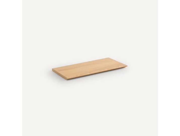 AM.PM Étagère L60 x P28 cm plaqué chêne, pour bibliothèque modulable ARCHIVITA Beige