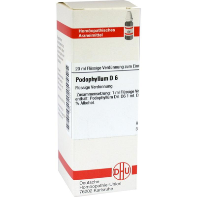 DHU-Arzneimittel GmbH & Co. KG PODOPHYLLUM D 6 Dilution 20 ml 02122210