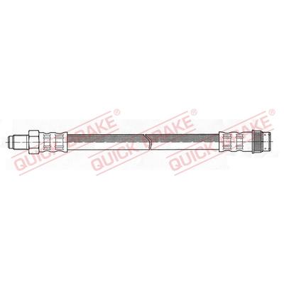 QUICK BRAKE Bremsschlauch 32037 für RENAULT DACIA