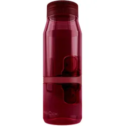 Fidlock Twist Single Bottle 700 Life Trinkflasche inkl. Connector - 0,7 - transparent red