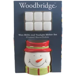 Duftlampe Snowman & Wachsmelts Frosted Snowflakes
