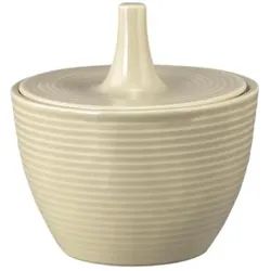 Seltmann Beat Color Glaze Zuckerdose, Vorratsbehälter, Beige