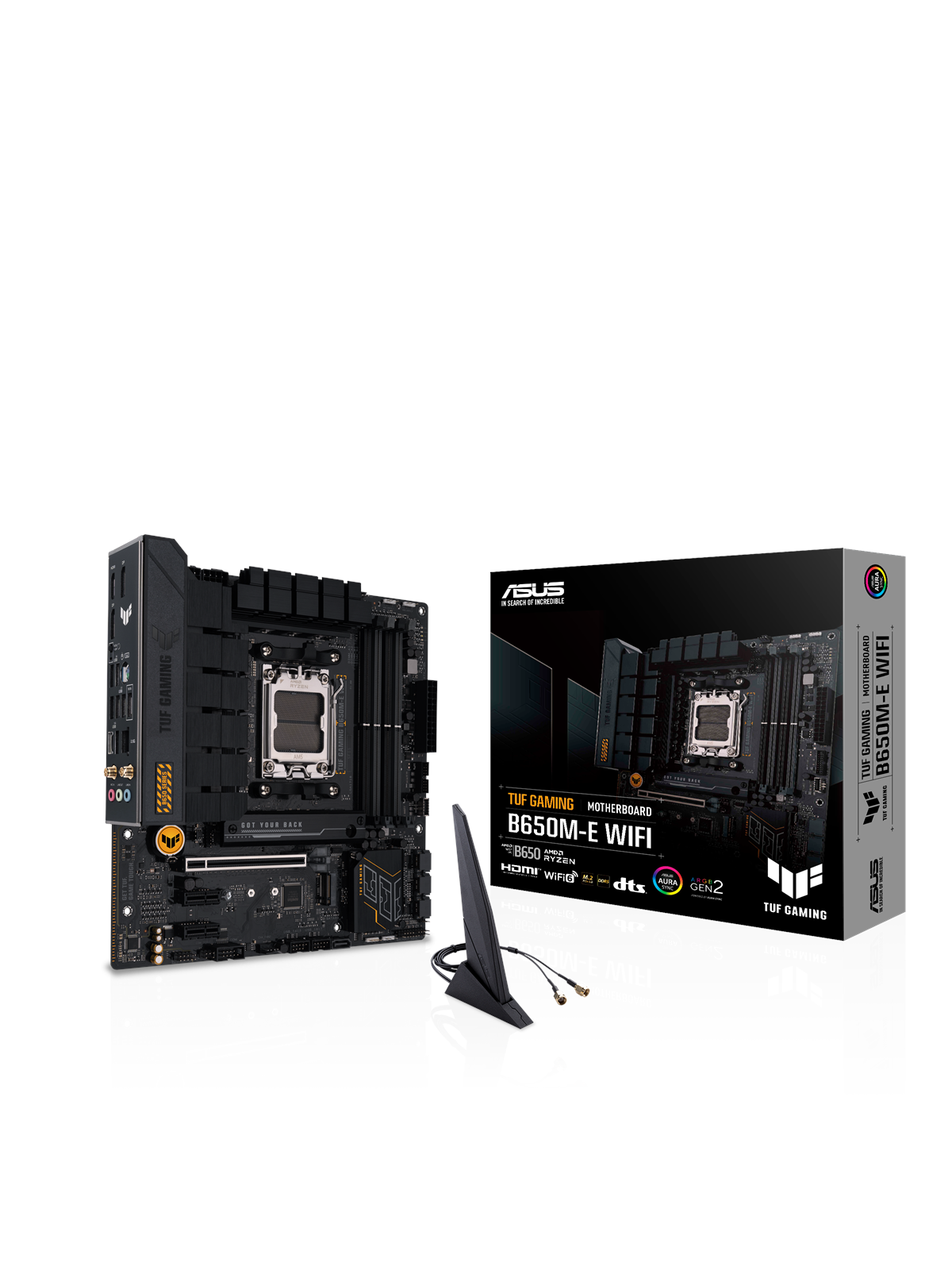 ASUS TUF GAMING B650M-E WIFI Mainboard - AMD B650 - AMD AM5 - DDR5 RAM - Micro-ATX
