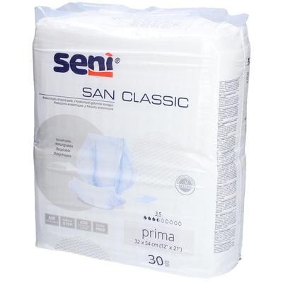 Seni San Classic Inkontinenzvorlage prima 30 St Inkontinenzslip