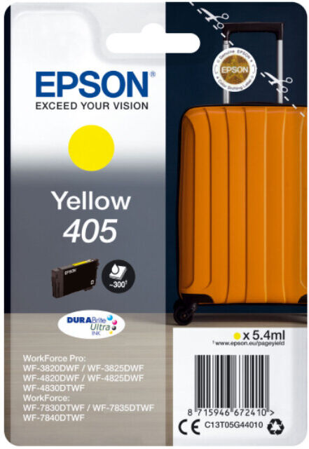 TINTEIRO EPSON 405 AMARELO