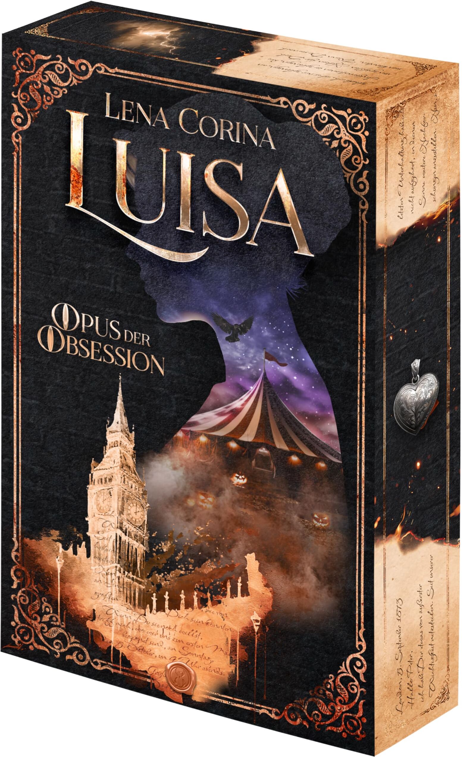Lena Corina - Luisa - Opus der Obsession: Dramatische Fated-Mates-Romance mit Age Gap und einer Prise Fantasy im düsteren viktorianischen London rund um All ... ... All Hallows' Eve mit Farbschnitt-Garantie - Preis vom 13.10.2026 11:25:28 h