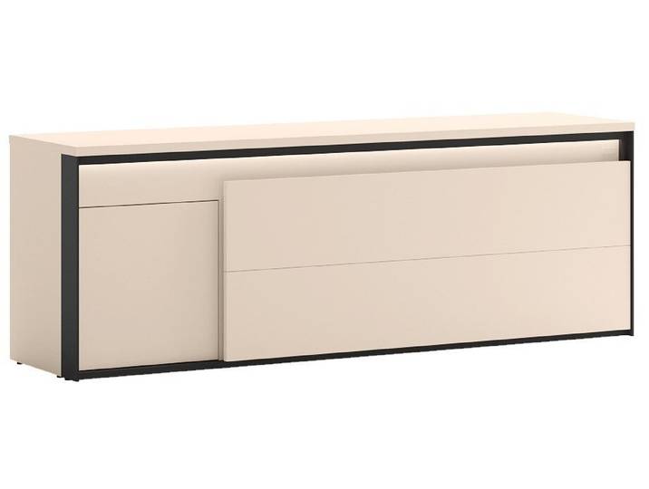 Hom´in TV-Lowboard ZAYA, Kaschmir, Holznachbildung