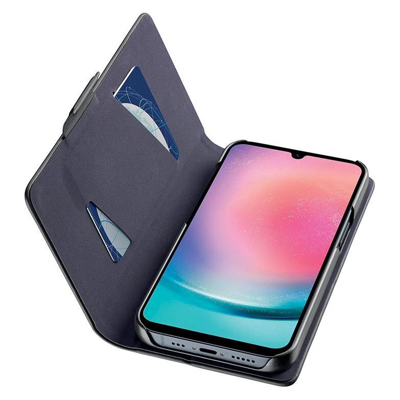 Cellularline Book Case für Samsung A25 5G (Samsung Galaxy A25 5G) (BOOK3GALA255GK)
