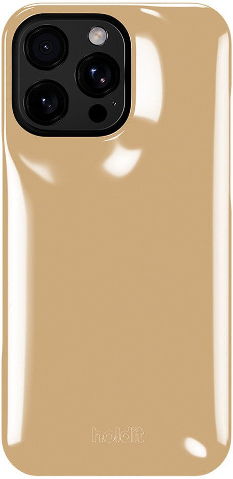 iPhone 16 Pro Holdit Puffy Case - Beige