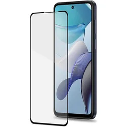 Celly Vollglas für Samsung Galaxy A55 (Samsung Galaxy A55), Smartphone Schutzfolie, Schwarz