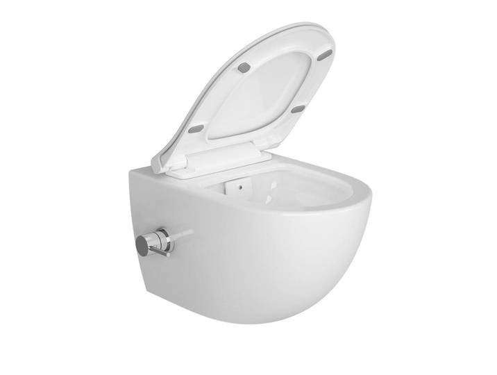 Infinitio WC sans bride avec fonction bidet + Abattant softclose (SATINF011RREXPBFC)