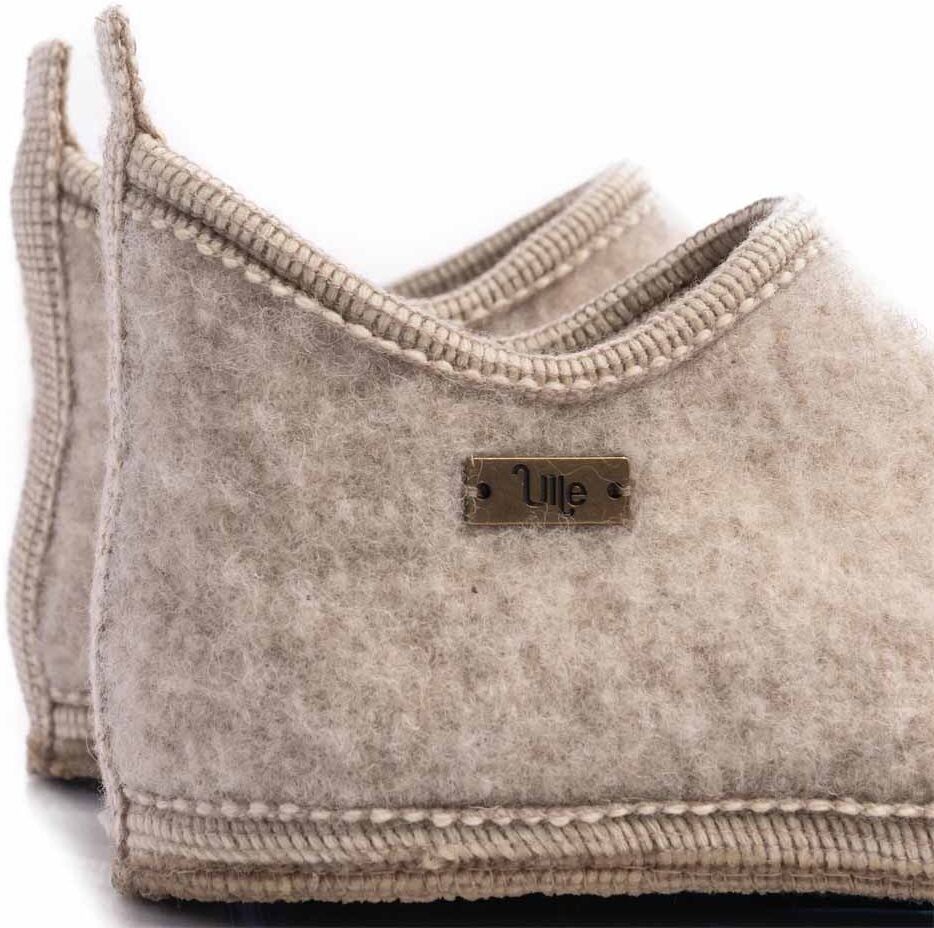 Ulle Cottage villatossut (unisex) - White Melange, 37