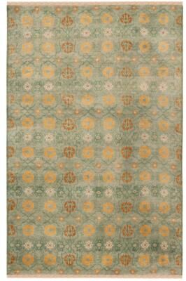 SAFAVIEH Couture Hand-knotted David Easton Tricia Modern Wool Rug with Fringe