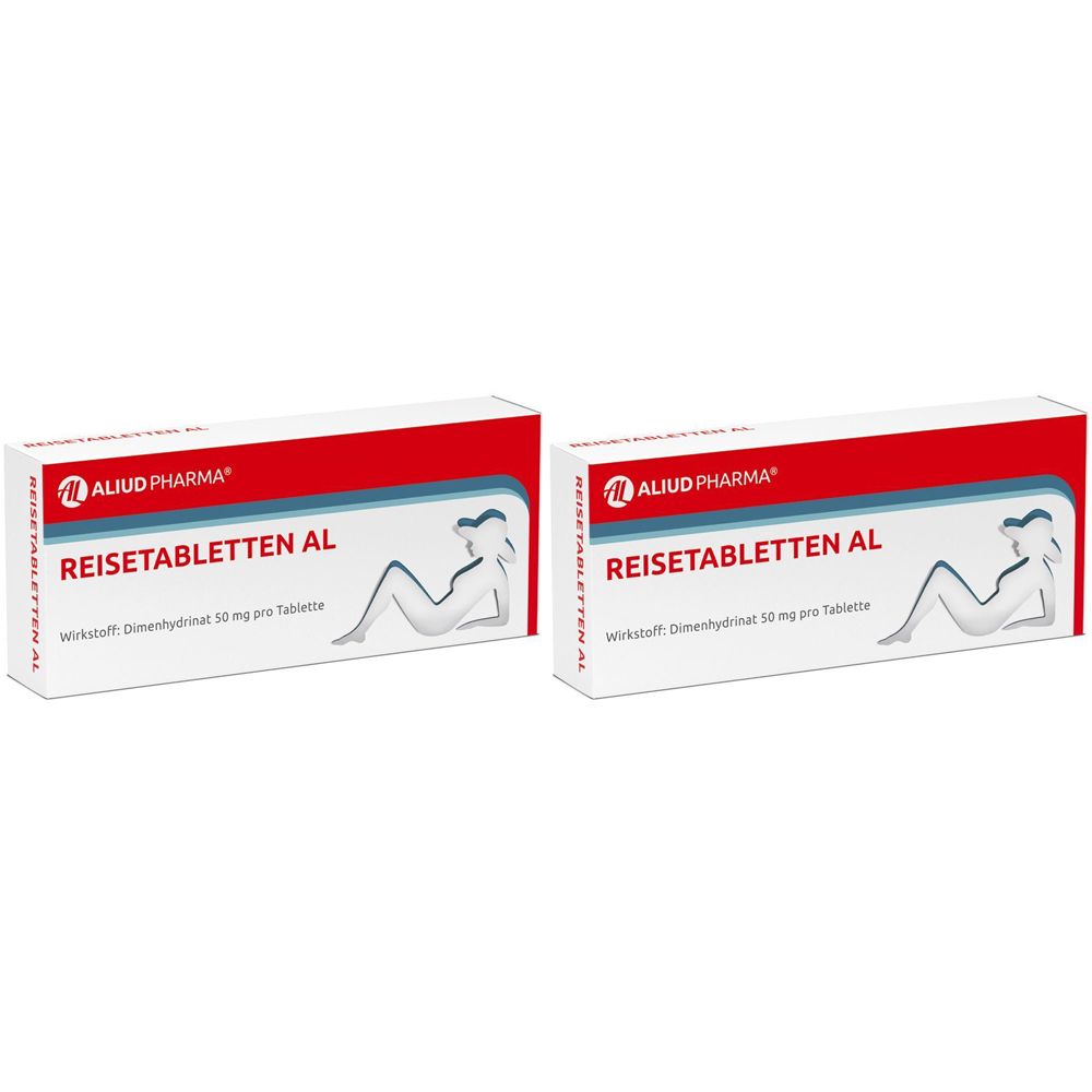 Reisetabletten AL Doppelpack 2x20 St Tabletten
