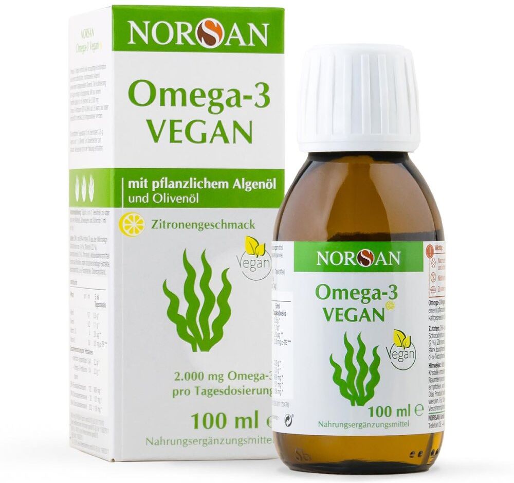 Norsan Omega 3 Vegan Algenöl flüssig