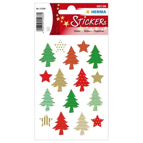 HERMA 48 Aufkleber Weihnachtsbaum