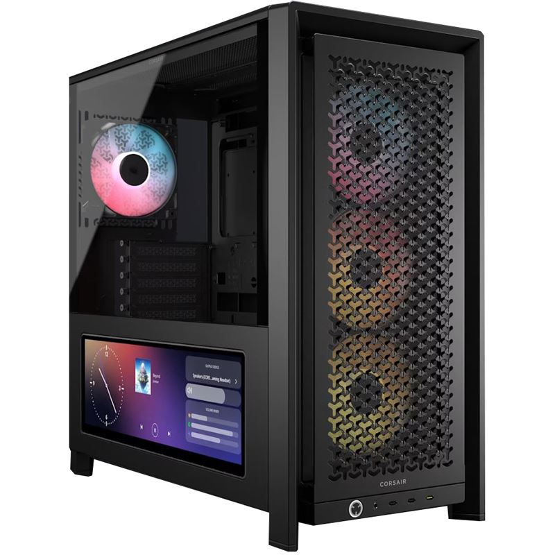 Corsair Frame 4000D LCD RS ARGB Midi Tower ohne Netzteil schwarz